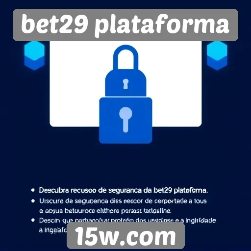 Recursos de segurança da bet29 plataforma